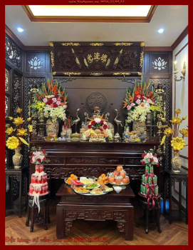 Bàn giao tủ thờ tại chung cư CT6A Xala, Kiến Hưng